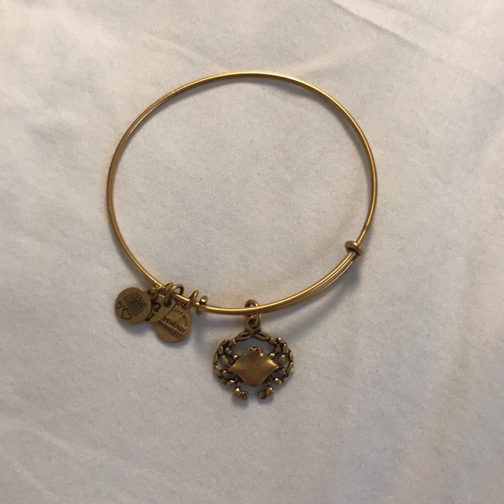 Gold Alex and Ani bracelet